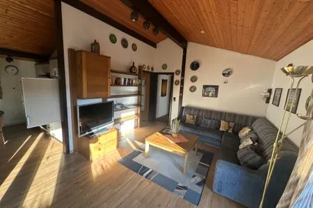 Wohnzimmer Ferienhaus Morgentau