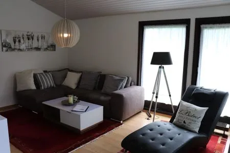 Wohnzimmer Ferienhaus  Krappennest