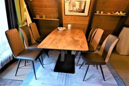 Wohnzimmer Ferienhaus  Abendgold