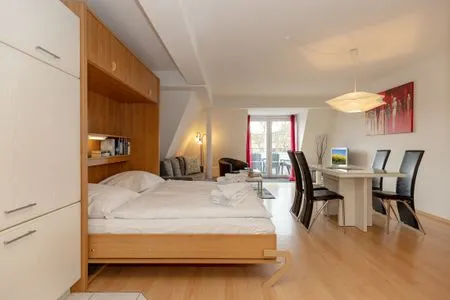 Wohnzimmer Apartmenthaus Eichsfeldia Ferienwohnung 16