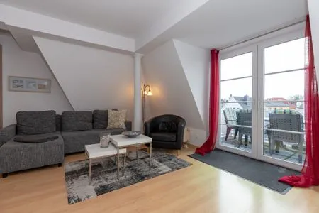 Wohnzimmer Apartmenthaus Eichsfeldia Ferienwohnung 16