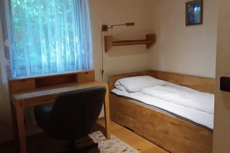 Schlafzimmer Ferienhaus  Romantikruhe