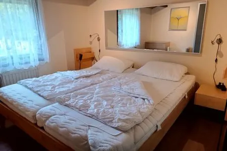 Schlafzimmer Ferienhaus  Romantikruhe