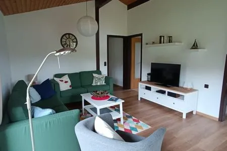 Wohnzimmer Ferienhaus Morgenrot