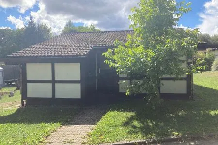 Fassade / Eingang Ferienhaus  Vogelnest