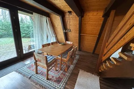 Wohnzimmer Ferienhaus Waldparadies