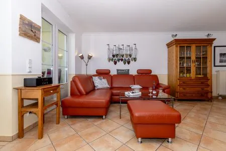 Wohnzimmer Apartmenthaus Eichsfeldia Ferienwohnung 9