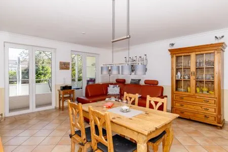 Wohnzimmer Apartmenthaus Eichsfeldia Ferienwohnung 9