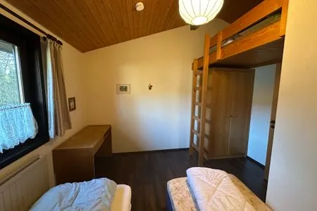 Schlafzimmer Ferienhaus Winterzauber