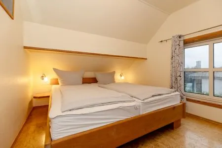 Schlafzimmer Ferienwohnung Bergen im Haus Norway