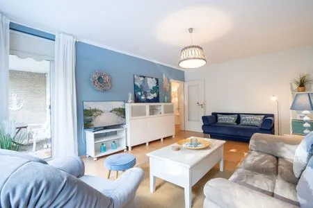 Wohnzimmer (MEI71) Ferienwohnung "Strandlust"