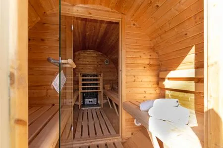 Sauna Ferienwohnung Sandnes im Haus Norway
