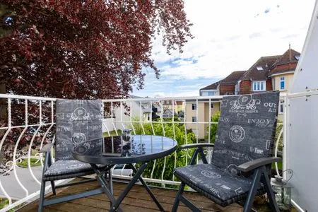 Balkon Ferienwohnung Strandgut