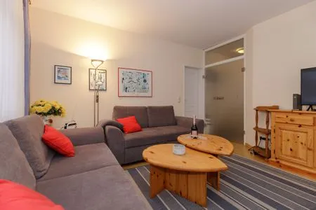 Wohnzimmer Haus mit Ambiente Ferienwohnung Sonne