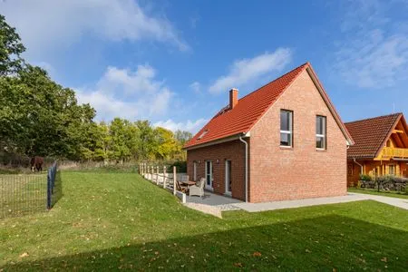 Hauptansicht Ferienhaus Stangenberg Bucht