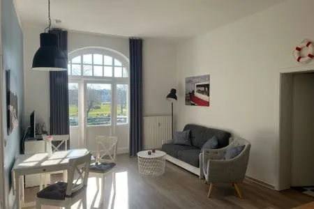 Wohnzimmer Haus am Park Ferienwohnung 24