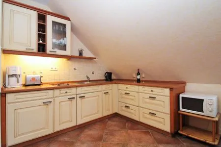 Küche / Küchenzeile Haus Haffplatz Ferienwohnung 11