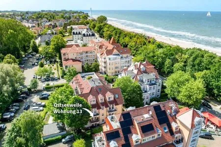 Vogelperspektive Ostseewelle Ferienwohnung 13