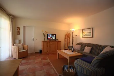Wohnzimmer Ostseewelle Ferienwohnung 13