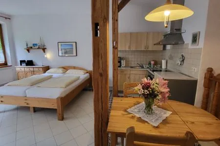 Schlafzimmer Pension Schmelzer Wohnung 15