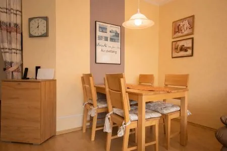 Wohnzimmer Haus Wattenmeer Wohnung 7