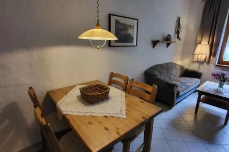 Wohnzimmer Pension Schmelzer Wohnung 17