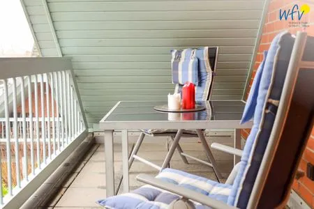 Balkon Ferienpark Seedorf Haus Granitz - Ferienwohnung Ostseefan