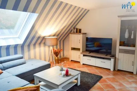 Wohnzimmer Ferienpark Seedorf Haus Granitz - Ferienwohnung Ostseefan