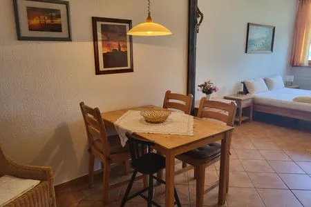 Wohnzimmer Pension Schmelzer Wohnung 20