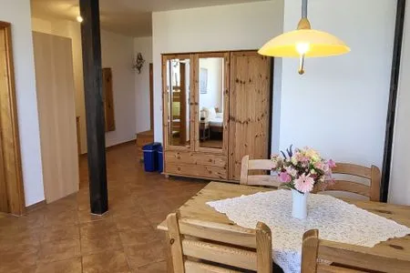 Wohnzimmer Pension Schmelzer Wohnung 21