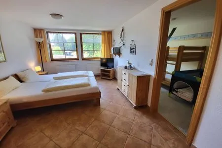 Schlafzimmer Pension Schmelzer Wohnung 27