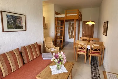 Wohnzimmer Pension Schmelzer Whg. 32