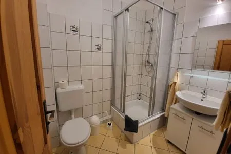 Badezimmer Pension Schmelzer Wohnung 35