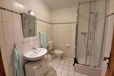 Badezimmer Pension Schmelzer Wohnung 4
