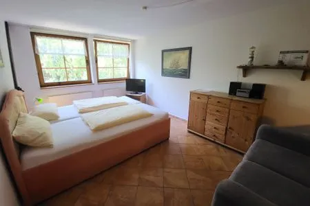 Schlafzimmer Pension Schmelzer Wohnung 6