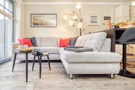 Wohnbereich mit Sofa  Birkmaase 10 - Wohnung 1