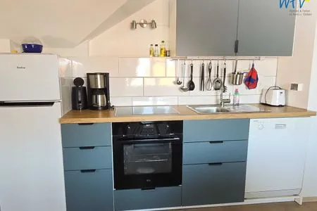 Küche / Küchenzeile Kirchstr. 38 Borkum Ferienwohnung 38
