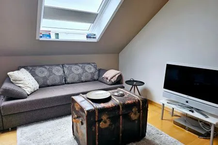 Wohnzimmer Residenz Strandstraße 14 Ferienwohnung 16