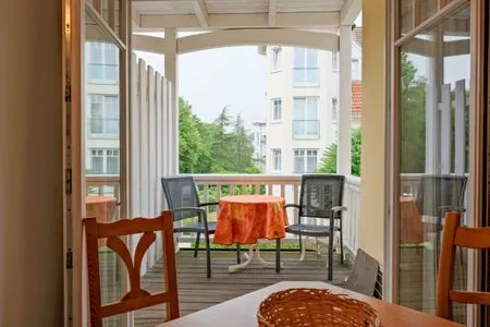 Balkon Apartmenthaus Sonnenburg Ferienwohnung 12