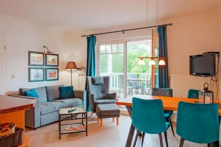 Wohnzimmer Apartmenthaus Sonnenburg Ferienwohnung 16