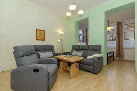 Wohnzimmer Villa Meier Ferienwohnung 2