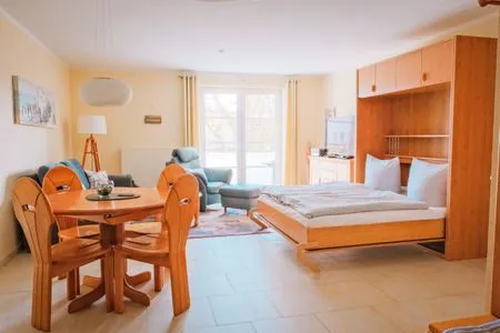 Wohnzimmer Apartmenthaus Eichsfeldia Ferienwohnung 10