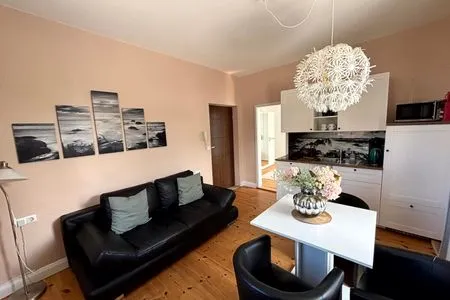 Wohnzimmer Haus OstseeWelle -  Auszeit