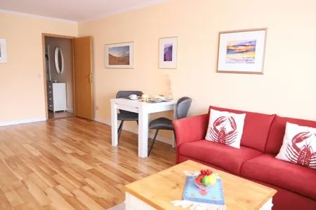 Wohnzimmer Strandstr. 4, Whg. 27