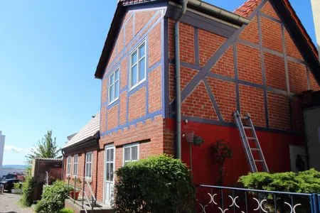 Fassade / Eingang Ferienwohnung Zum Strandvoigt