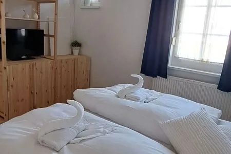 Schlafzimmer Ferienwohnung Landtraum - Urlaub mit Hund