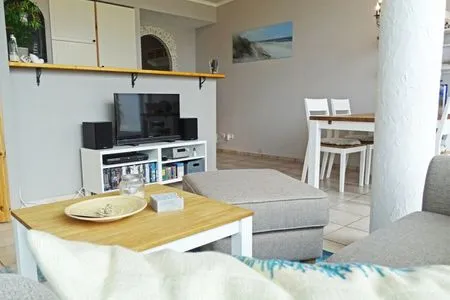 Wohnzimmer Ferienwohnung Penthuus