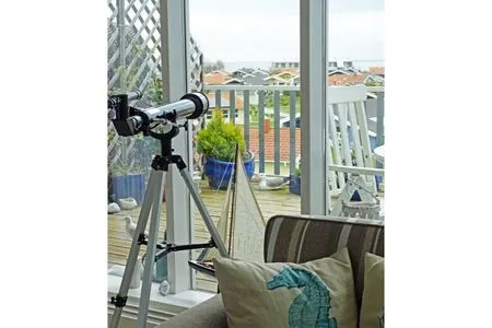 Wohnzimmer Ferienwohnung Penthuus