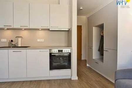 Küche / Küchenzeile Haus Meeresluft Ferienwohnung Schwertmuschel