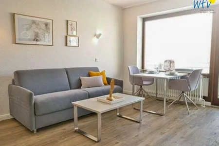 Wohnzimmer Haus Meeresluft Ferienwohnung Schwertmuschel